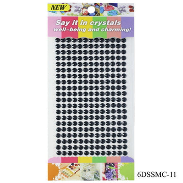 Sticker Diamond 6mm 11 Black 6DSSMC-11