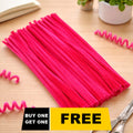 Buy 1 Get 1 Free Strawberry Pink Pipe Cleaner 200 pcs