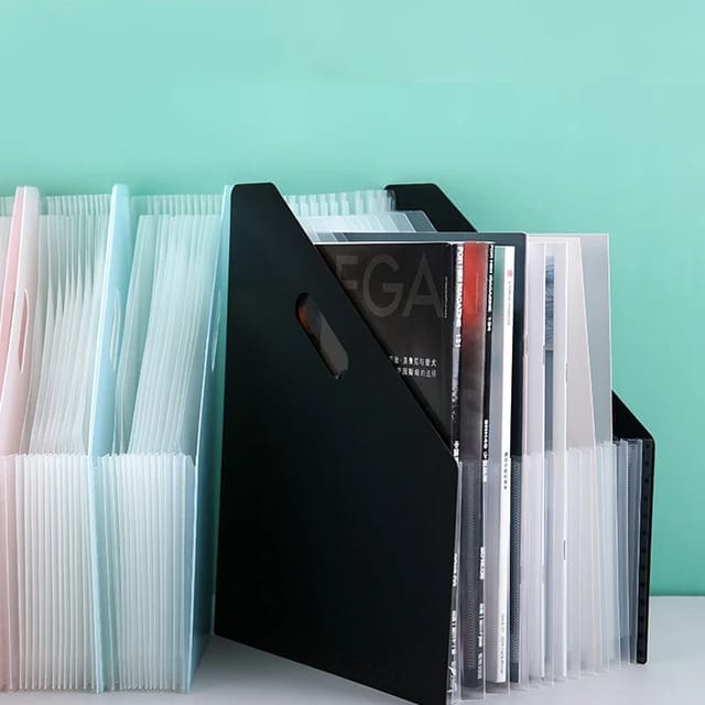 Transparent Sticky Note  Expandable File Organizer - High