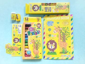 Sun international art and craft Summer Colour  Art Kit (5 in 1) for kids- perfect for return gift