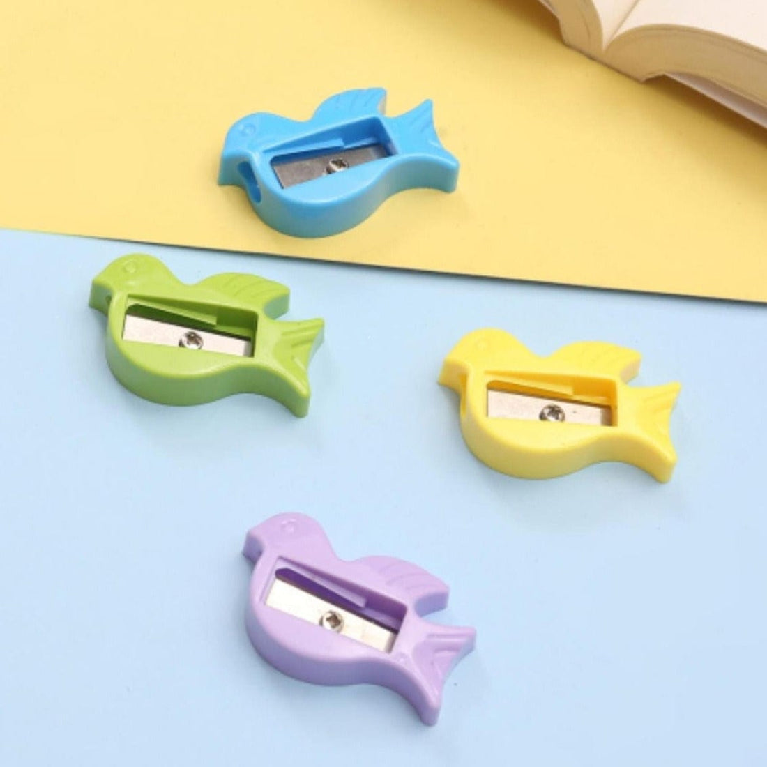 Sun international (Buy 1 Get 1 Free) kawaii pastel sharpener- Bird shape