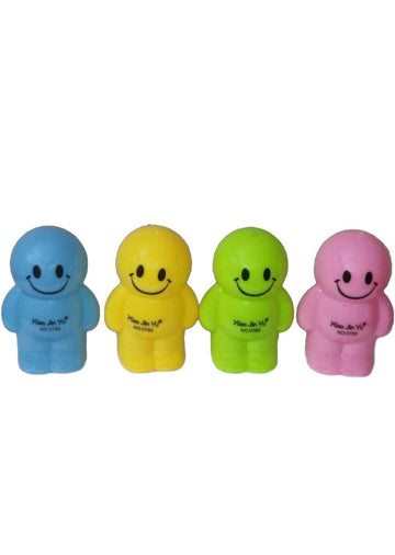 Cute Imported Smiley Look Double Blade Pencil Sharpener - School Stationery for Kids