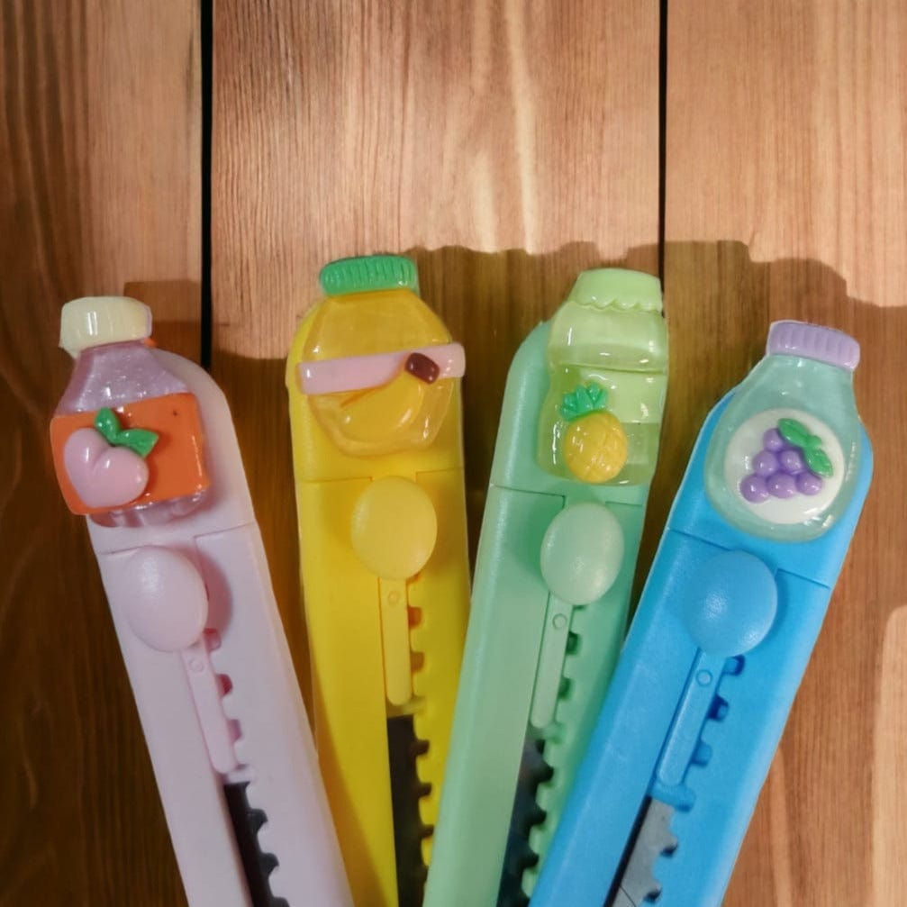 Sun international Scissors & Pins Mixed fruit bottle-Themed Fancy Cutter - Adorable Precision (Single cutter)