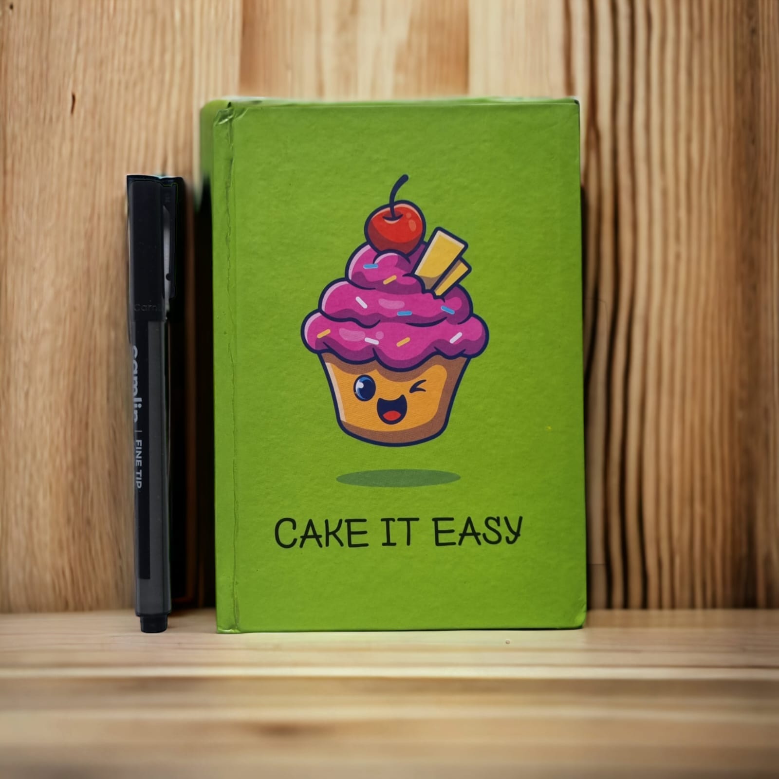 Sundaram diary Cake it easy A6 Journaling Diary & Planner: Single Line, 192 Pages | Stay Organized and Inspired