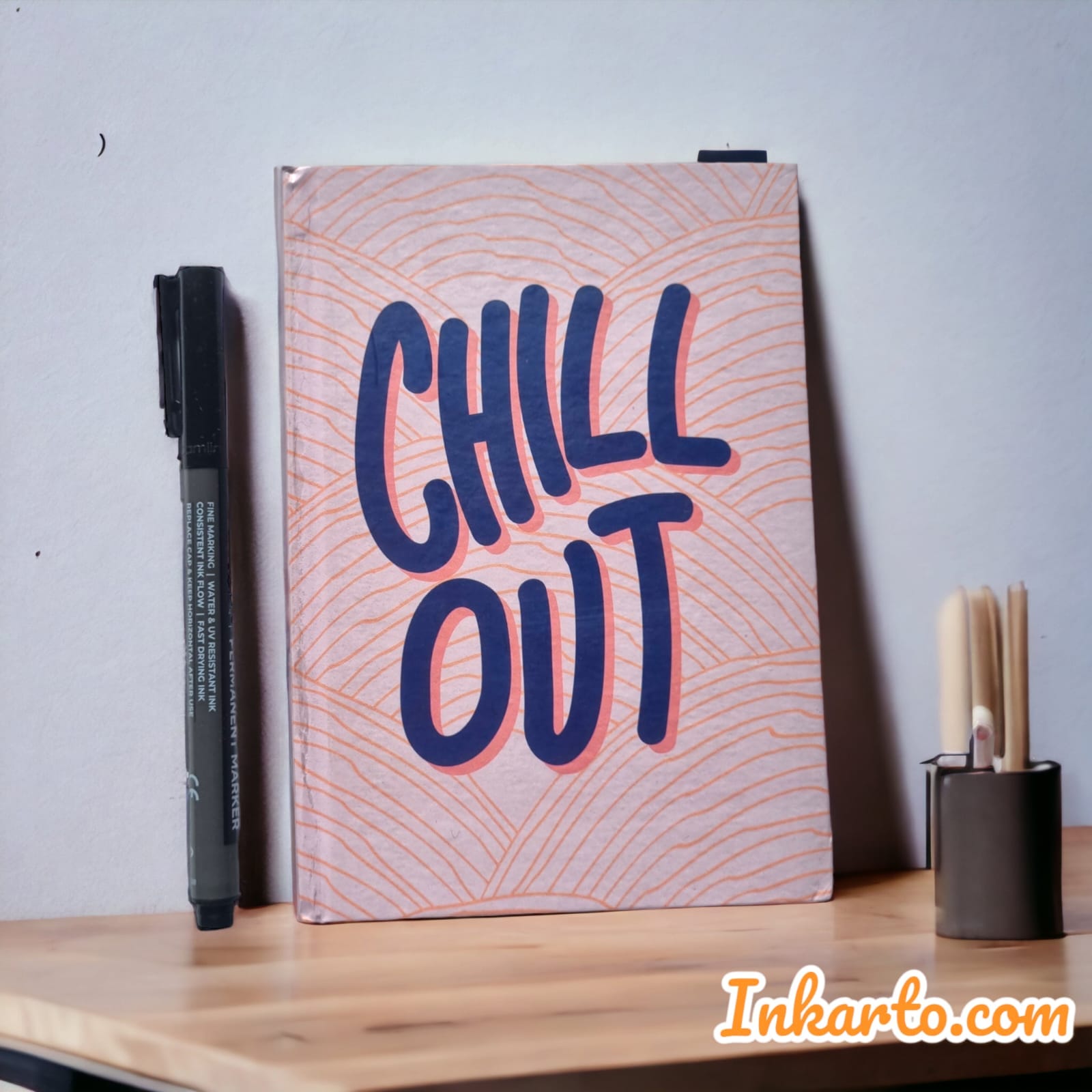 Sundaram diary Chill out A6 Journaling Diary & Planner: Single Line, 192 Pages | Stay Organized and Inspired