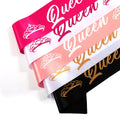 Varsha Toys Queen Party Sash For Women Free size- Birthday sash, anniversary sash, congratulation sash