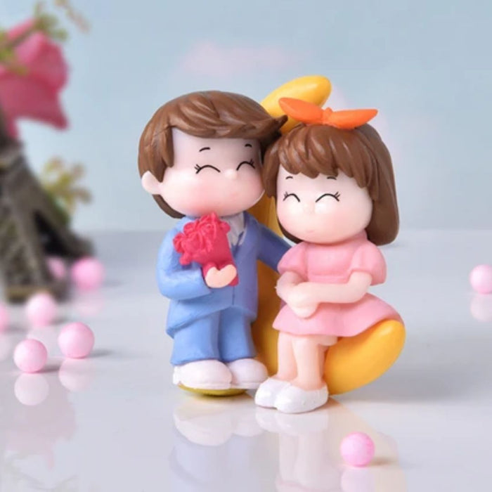 Miniature Moon Couple (1pcs) Pack Of 1