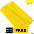 Buy 1 Get 1 Free Yellow Pipe Cleaner 200 pcs