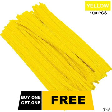 Buy 1 Get 1 Free Yellow Pipe Cleaner 200 pcs