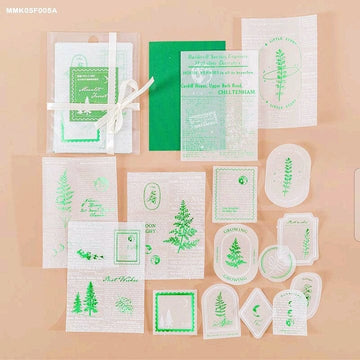 Journaling supplies (Paper sheets and cutouts) for aesthetic journaling MMK05F005A CUTOUT SS