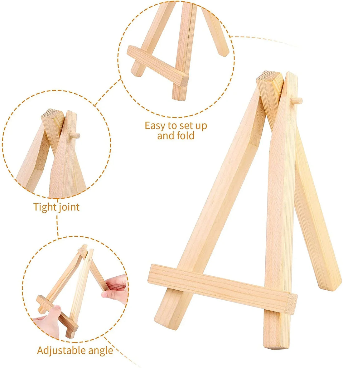 Craftdev Mini Easel-  4.5 Inches (Pack of 1)