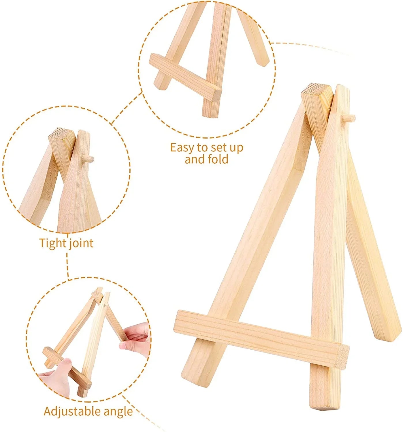 Craftdev Mini Easel-  4.5 Inches (Pack of 1)