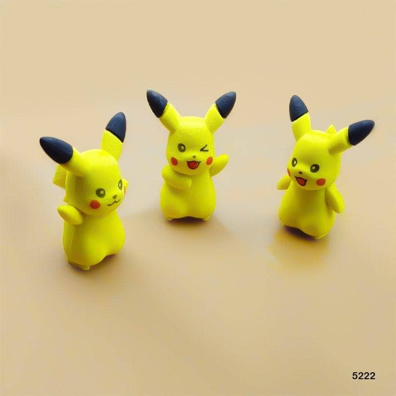 Craftdev Pika Pika Pikachu Eraser Buy One Get One Free