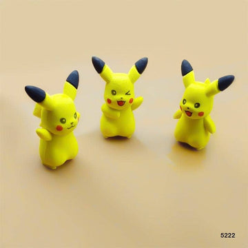 Pika Pika Pikachu Eraser  single pc