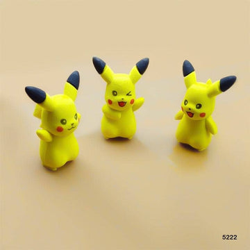 Craftdev Pika Pika Pikachu Eraser Buy One Get One Free