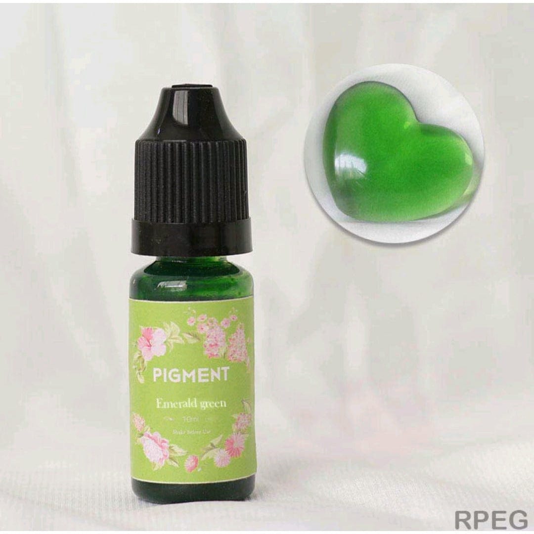 Craftdev Resin & Candle Pigments (Emerald green colour) - 15 Ml