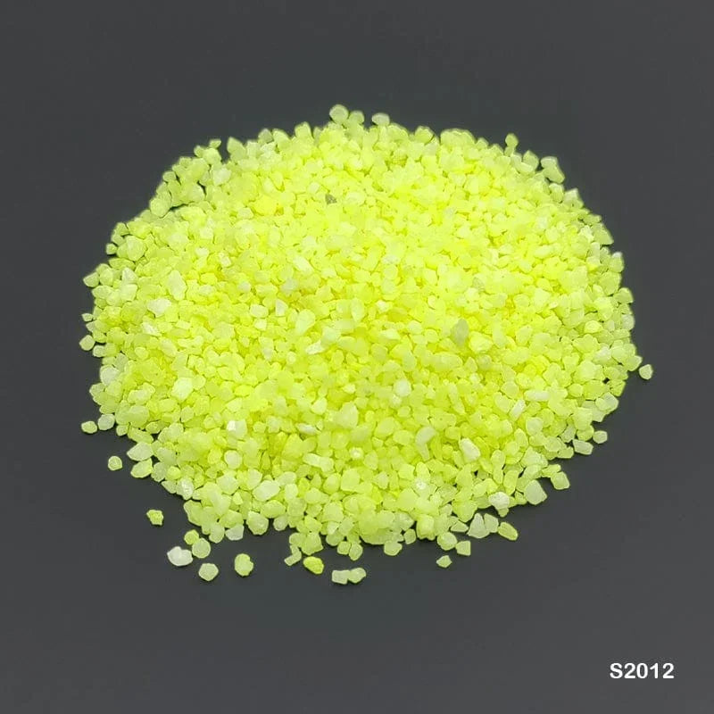 Resin sand stone for Resin Art & Project work Fluorescent Yellow 10