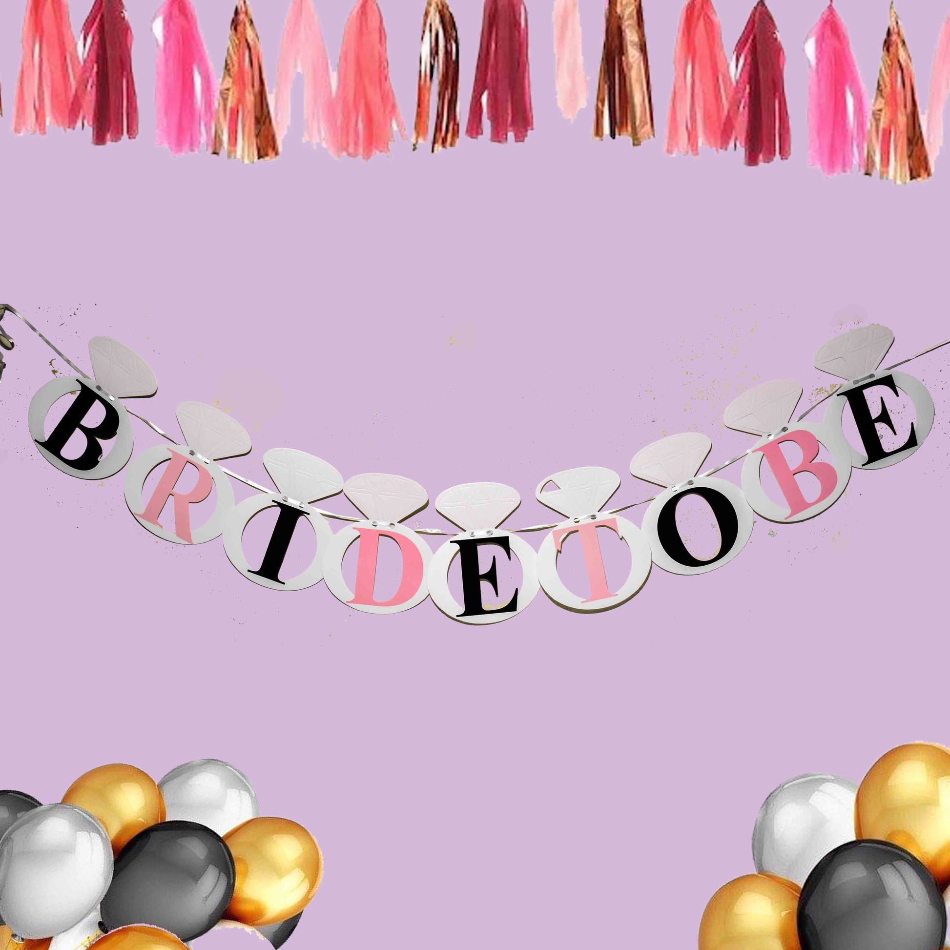 Eva party shop Birthday Supplies Bride-to-Be Banners for Your Upcoming Wedding