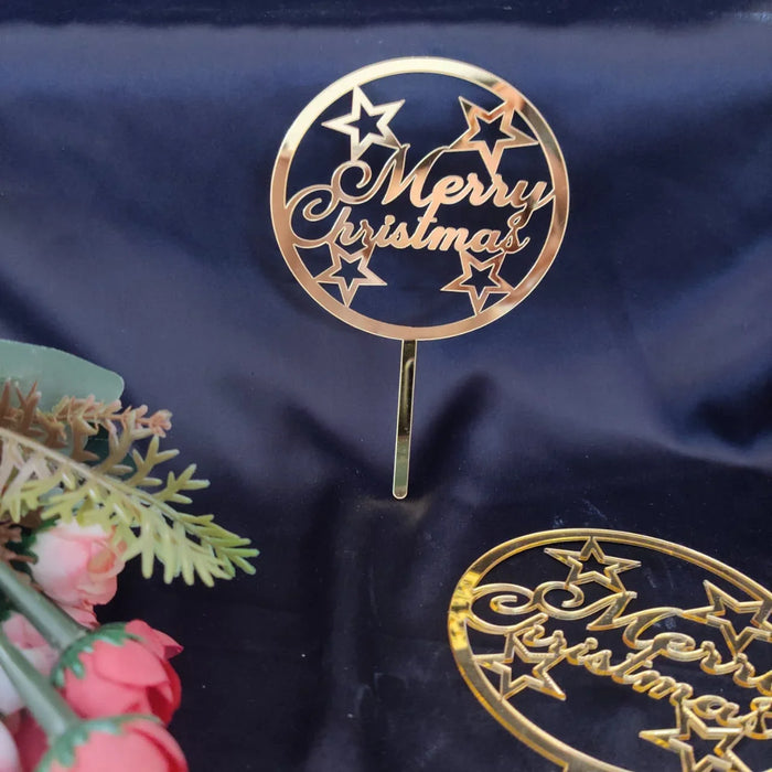 Cake Topper Festive Christmas and New Year Cake Toppers for the Perfect Celebration