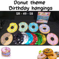Eva party shop Donut & Unicorn Theme birthday banner for unicorn theme part