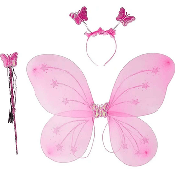 Eva party shop Fairy Butterfly Wings Costume Complete Set