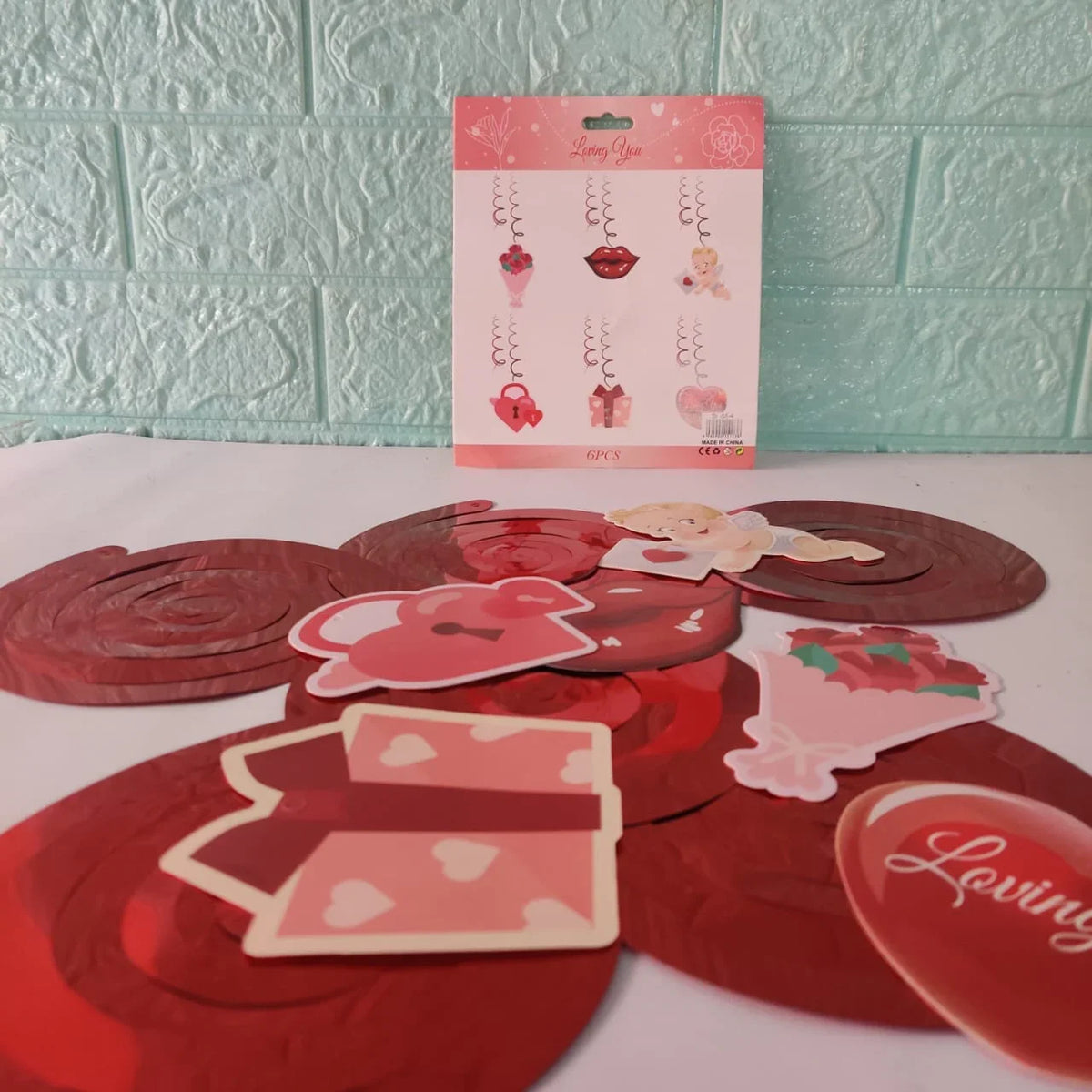 Unique Hanging Decorations for Parties, Engagements, Honeymoons, and Anniversaries