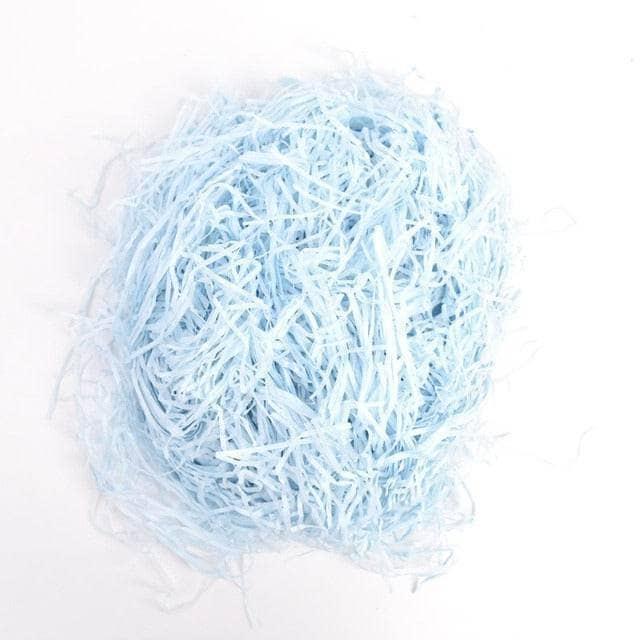 honesty paper Shredded hamper paper cuttings, crinkle paper, paper grass pastel colour (Pack of 1)