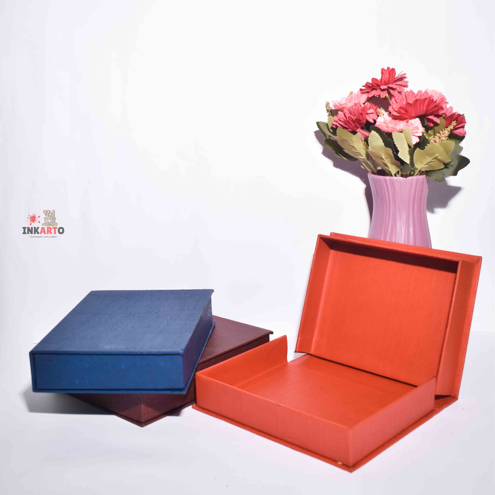 Inkarto Hamper Supplies Decorative box for Gifting, storage and Hamper box- (Pack of 1)