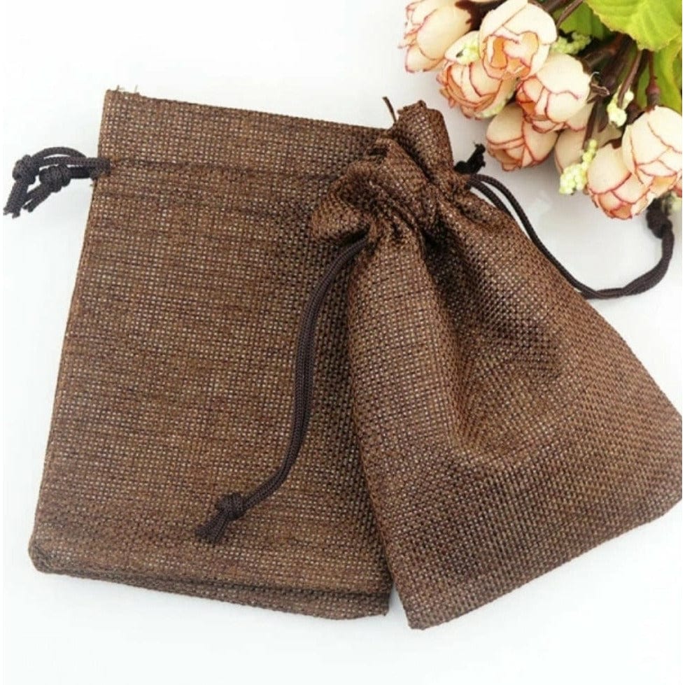 VINAYAKA MART jute potli bags for return gifts 5x7 inches (13x18 cms) (24  pcs) : Amazon.in: Shoes & Handbags