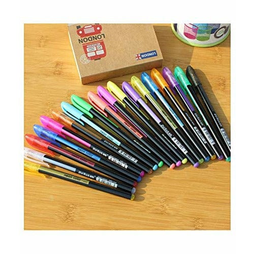 jai ambe novelties Canvas, Sketch books and Everything! Pastel Neon Highlighter Journaling Pen (Pack of 12)