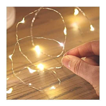 Kailash Electronics Decoration Time! Battery operated LED string Lights (fairy light) - 2.5 Meters BUY 1 GET 1 FREE