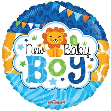 Kashvi Traders (MUMBAI) Celebrate the Arrival of Your Little One with a New Baby Boy Foil Balloon - 18 Inches