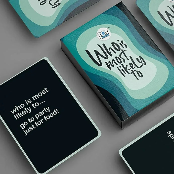 WHO IS MOST LIKELY TO playing cards