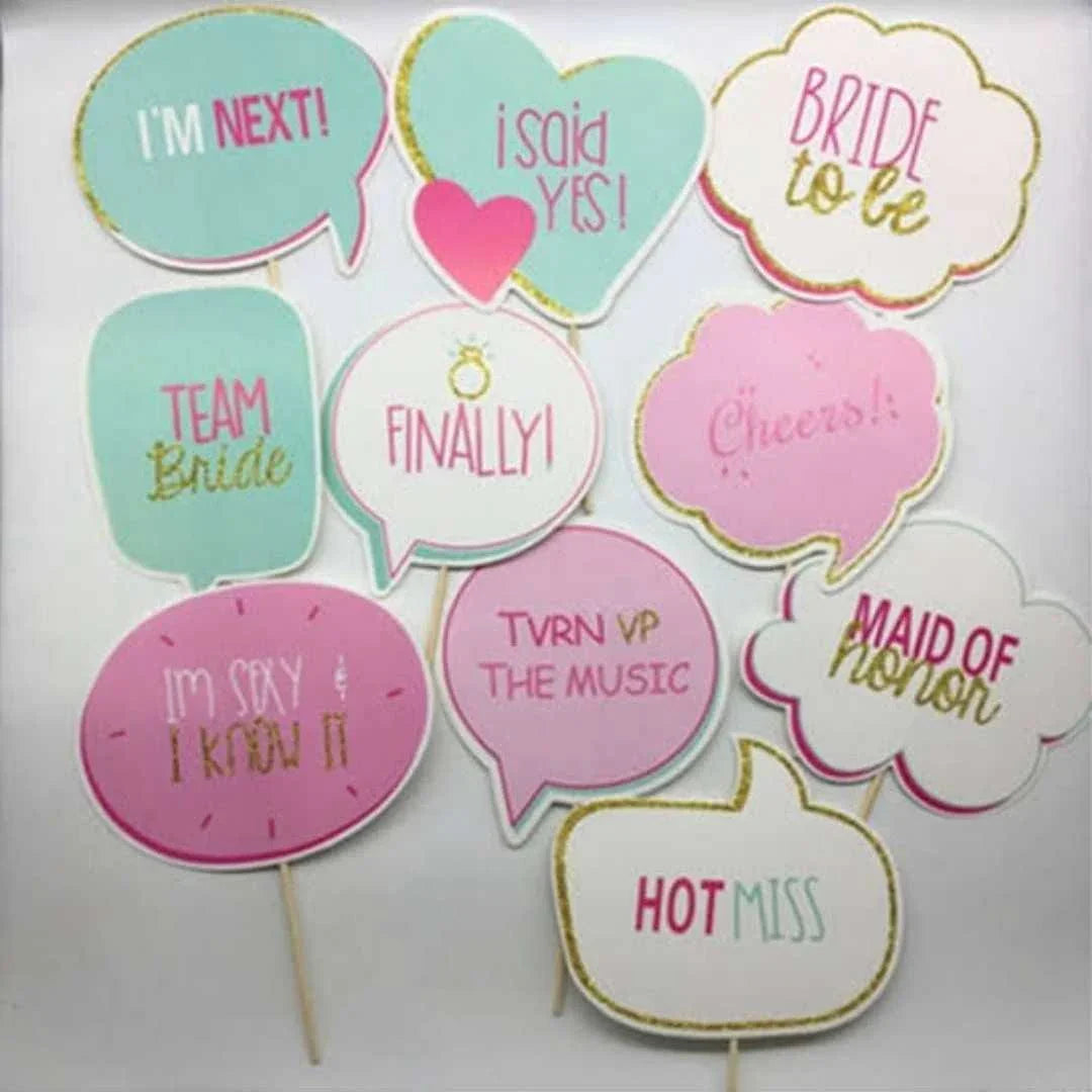 maa art and craft Decoration Time! Selfie props