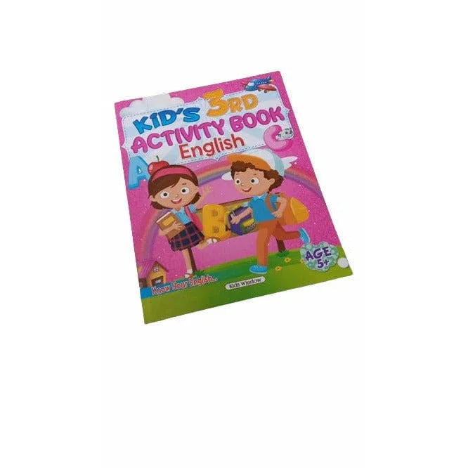 Educational books for kids (Kid's 3rd activity book English) EB-18