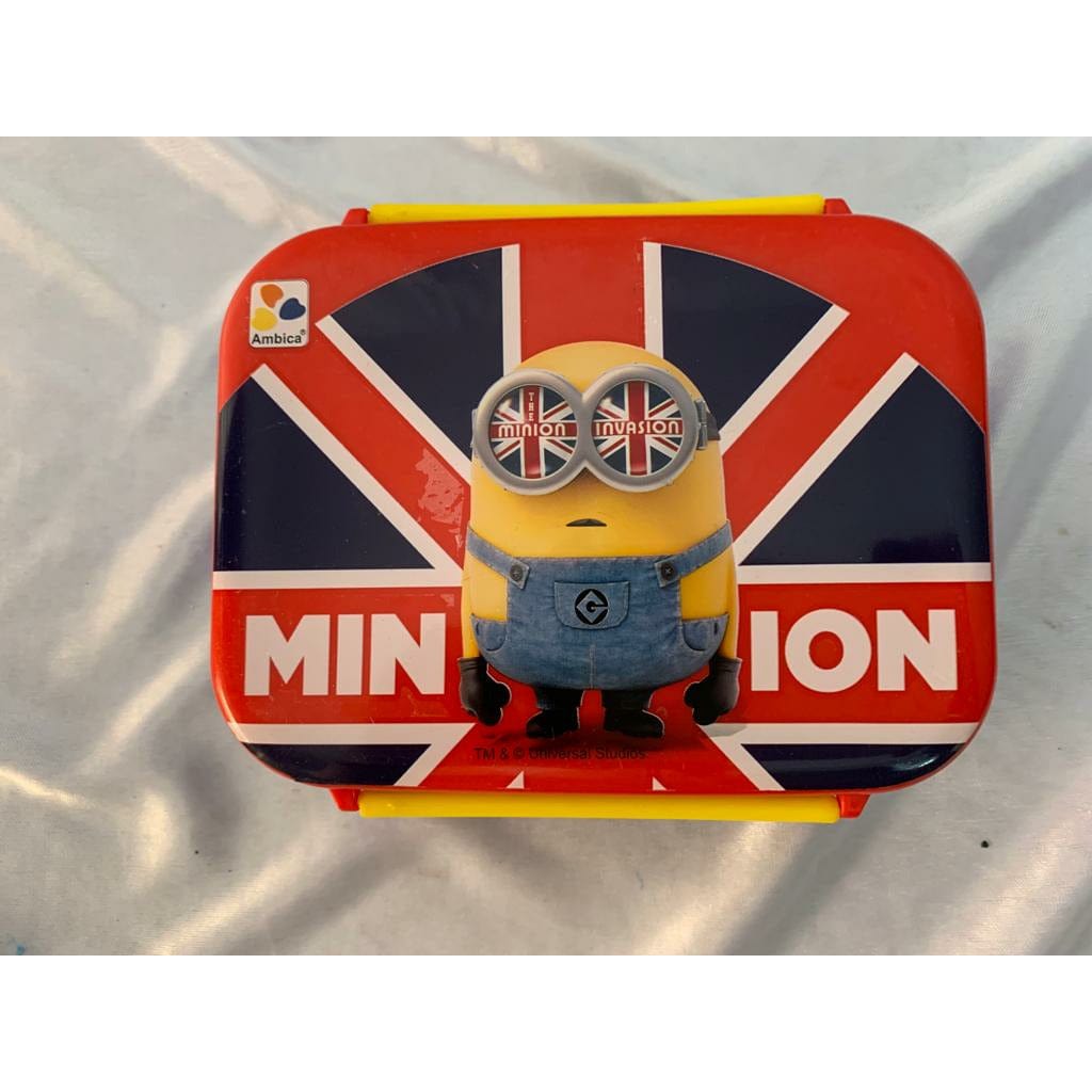 Mumbai market Lunch Boxes & Totes minion tiffin box- red and blue