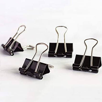 Binder clips, metal bull paper clips- 51 MM (Contain 1 Unit2)