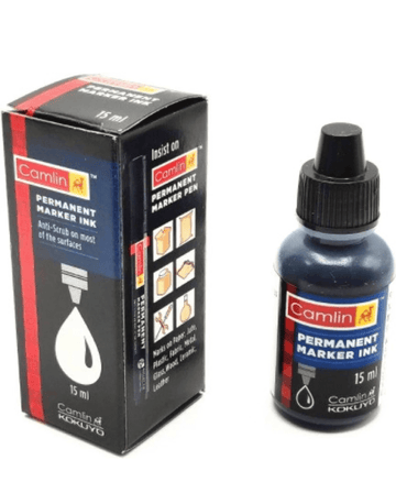 parshwa traders Camlin permanent marker Ink [ black ]