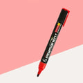 parshwa Traders Camlin Permanent Marker - Red (Thin Point)