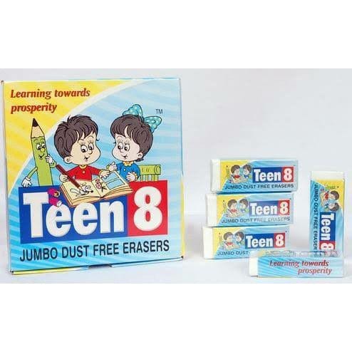 parshwa Traders Teen8 Erasers (Pack of 3 erasers)