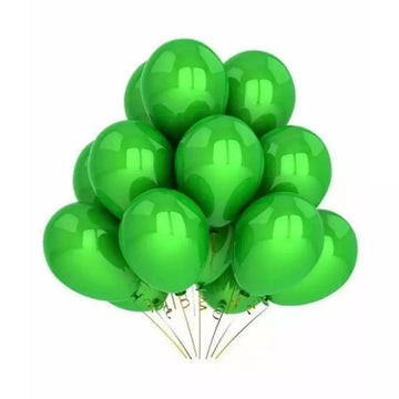 Green balloon's (Pack of 25 balloons)