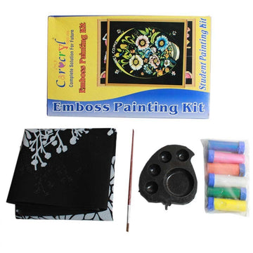 Ravrai Craft Emboss Painting Kit | The Hobby idea | Student Painting Kit