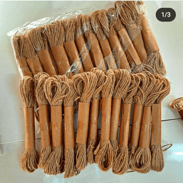 Jute ropes Contain 1 Unit2 (Heavy diy quality)