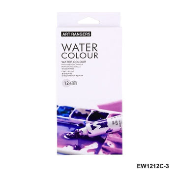 Ravrai Craft - Mumbai Branch Art Ranger Water Colour Set of  12x12ML Raw-510  Ew1212C-3