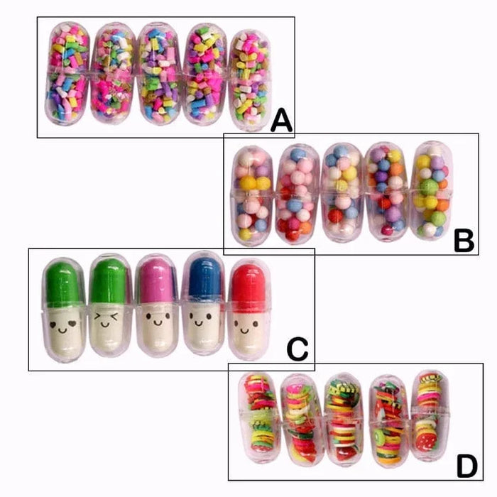 Architectural Miniature Model Capsule 5 Pcs Rawmi-046