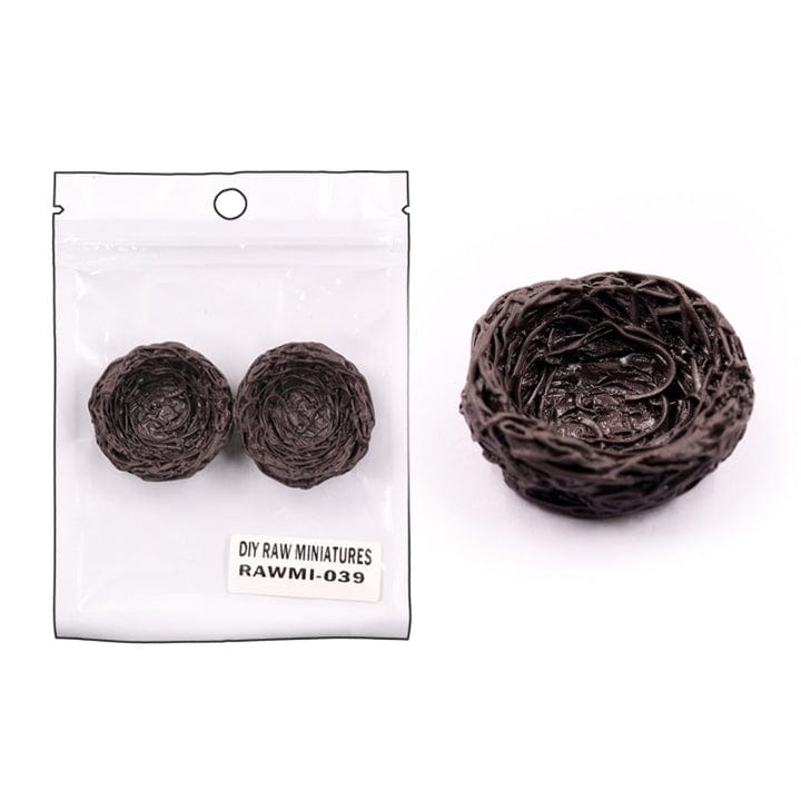 Ravrai Craft - Mumbai Branch Miniatures Architectural Miniature Model Nest 2 Pcs Rawmi-039