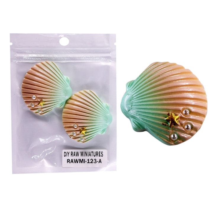 Ravrai Craft - Mumbai Branch Miniatures Architectural Miniature Model Shell 2Pcs Rawmi-123