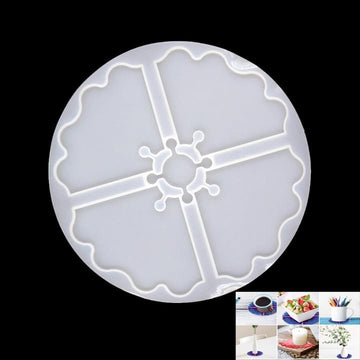 Resin Silicone Mould Coasters for Candle and Pen Holder Cup Raws-228