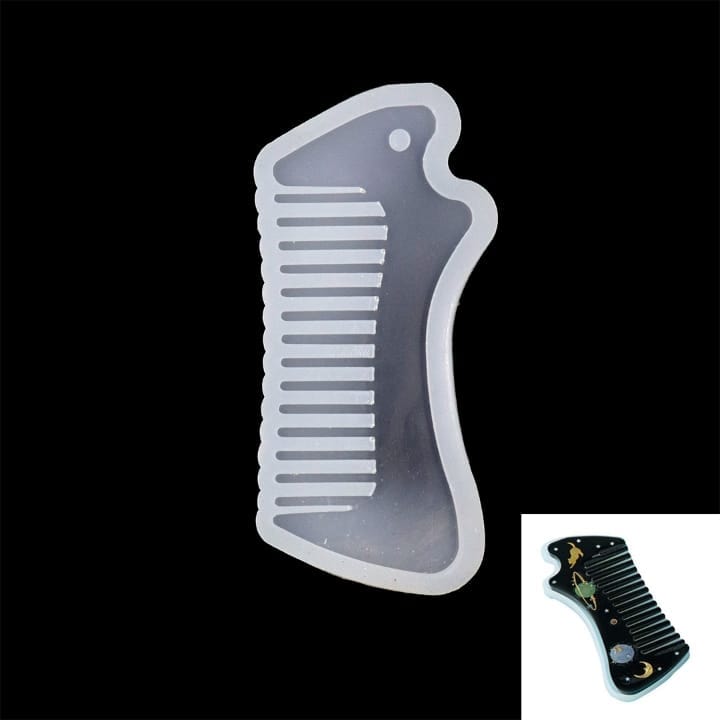 Ravrai Craft - Mumbai Branch Resin Mould Resin Silicone Mould Comb  Raws-259