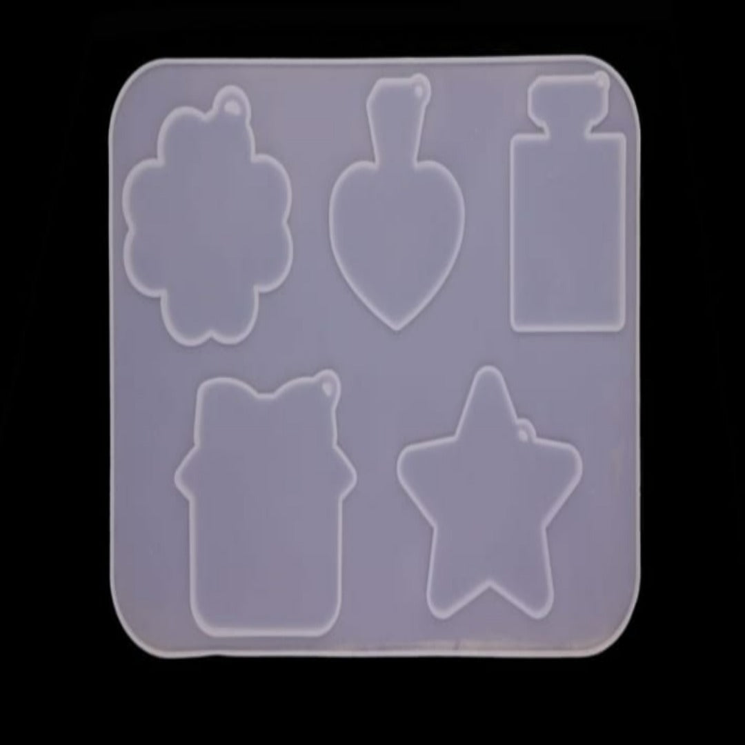 Ravrai Craft - Mumbai Branch Resin Mould Resin Silicone Mould Different Shapes Keychains Raws-311